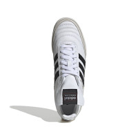 Chaussures de football en salle Adidas Mundial Goal (IN) blanches, noires et dorées