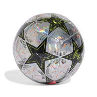 Ballon de football adidas UEFA Champions League Training Foil, taille 5, argent, noir, jaune