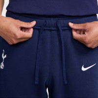 Nike Tottenham Hotspur Club Pantalon de Jogging 2024-2025 Bleu Foncé Blanc