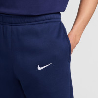 Nike Tottenham Hotspur Club Pantalon de Jogging 2024-2025 Bleu Foncé Blanc