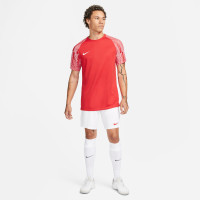 Chemise d'entraînement Nike Dri-Fit Academy, rouge et blanc