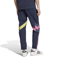 adidas Juventus Originals Track Trainingsbroek 2024-2025 Donkerblauw Geel Roze