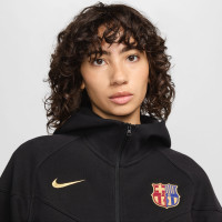 Nike FC Barcelone Tech Fleece Survêtement 2024-2025 Femmes Noir Doré