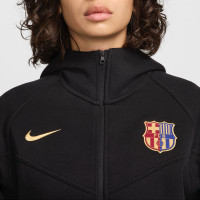 Nike FC Barcelone Tech Fleece Survêtement 2024-2025 Femmes Noir Doré