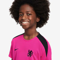 Nike Chelsea Strike Trainingsset 2024-2025 Kids Roze Zwart