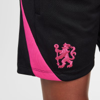 Nike Chelsea Strike Short d'Entraînement 2024-2025 Enfants Noir Rose