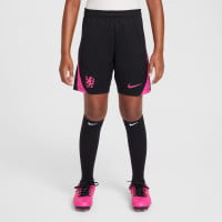 Nike Chelsea Strike Short d'Entraînement 2024-2025 Enfants Noir Rose