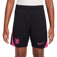 Nike Chelsea Strike Short d'Entraînement 2024-2025 Enfants Noir Rose