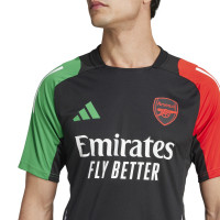 adidas Arsenal Maillot d'Entraînement Europe 2024-2025 Noir Vert Rouge Blanc