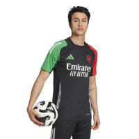 adidas Arsenal Maillot d'Entraînement Europe 2024-2025 Noir Vert Rouge Blanc