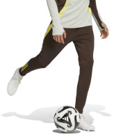 adidas Juventus Pantalon d'Entraînement Europe 2024-2025 Brun Jaune