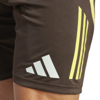 adidas Juventus Short d'Entraînement Europe 2024-2025 Vert Olive Jaune Gris