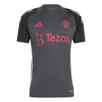 adidas Manchester United Ensemble Training Europe 2024-2025 Gris Foncé Noir Blanc Rouge