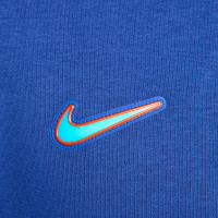 Nike Chelsea Club Survêtement 2024-2025 Bleu Bleu Clair Orange