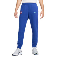 Nike Chelsea Club Survêtement Sweat à Capuche 2024-2025 Bleu Bleu Clair Orange