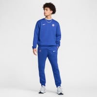 Nike Chelsea Club Pantalon de Jogging 2024-2025 Bleu Bleu Clair Orange