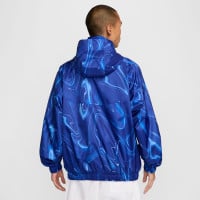 Veste de pluie Nike Chelsea 2024-2025 bleu rouge