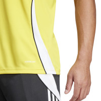 adidas Tiro 24 Maillot d'Entraînement Jaune Noir Blanc