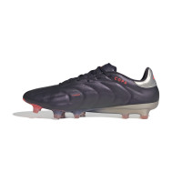 adidas Copa Pure 2 Elite Gras Voetbalschoenen (FG) Donkerpaars Zilver Roze