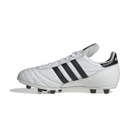 adidas Copa Mundial Gazon Naturel Chaussures de Foot (FG) Blanc Noir Doré