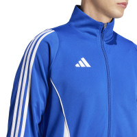 adidas Tiro 24 Veste d'Entraînement Bleu Blanc