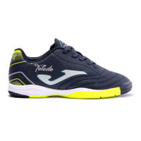 Joma Toledo Chaussures de Foot en Salle (IN) Enfants Bleu Foncé Jaune Blanc