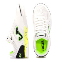 Joma Top Flex Chaussures de Foot en Salle (IN) Blanc Vert Noir