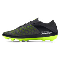 Under Armour Magnetico Pro 4.0 Gras Voetbalschoenen (FG) Zwart Groen