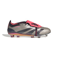 adidas Predator Elite FT Gras Voetbalschoenen (FG) Zilver Zwart Roze