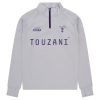 Survêtement Touzani Platinum à 1/4 fermeture éclair pour enfants, gris violet