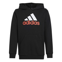 adidas Essentials Big Logo Survêtement à Capuche Jogging Enfants Noir Blanc Rouge