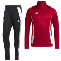 Survetement adidas rouge et noir sale