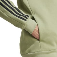 adidas Essentials Fleece Survêtement de Jogging à Capuche Vert Olive Noir