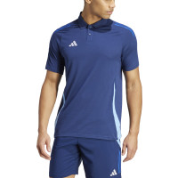 Polo de compétition adidas Tiro 24 bleu foncé