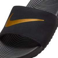 Nike Kawa Slippers Kids Zwart Goud