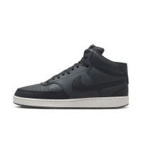 Nike Court Vision Mid Next Nature Baskets Noir Bleu