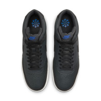 Nike Court Vision Mid Next Nature Baskets Noir Bleu