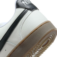 Nike Court Vision Low Sneakers Wit Zwart Lichtbruin