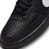 Nike Court Vision Low Sneakers Zwart Wit