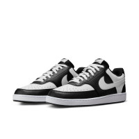 Nike Court Vision Low Sneakers Zwart Wit Zwart