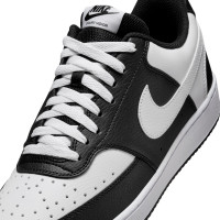 Nike Court Vision Low Sneakers Zwart Wit Zwart