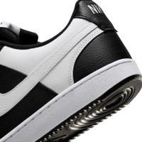 Nike Court Vision Low Sneakers Zwart Wit Zwart