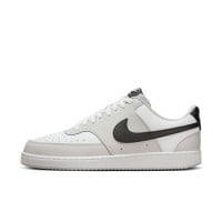 Nike Court Vision Low Baskets Gris Clair Blanc Noir