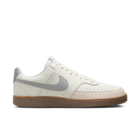 Nike Court Vision Low Sneakers Wit Zilver Okerbruin