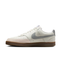 Nike Court Vision Low Baskets Blanc Argenté Brun Ocre