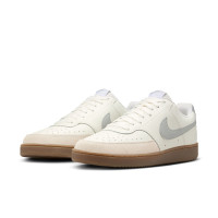 Nike Court Vision Low Baskets Blanc Argenté Brun Ocre