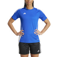 Maillot d'entraînement adidas Tiro 24 pour femme, bleu et blanc