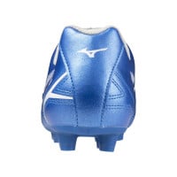 Mizuno Monarcida Neo III Select Gras Voetbalschoenen (FG) Kids Blauw Wit