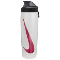 Nike Refuel Locking Drinkbus 709ML Wit Zwart Rood