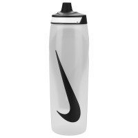 Bouteille Nike Refuel Grip 946 ml gris clair noir